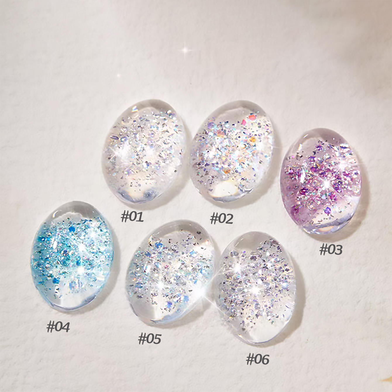 Nail Art Trend 2026 - ZH1PCS 2026 New Flashing Glitter Nail