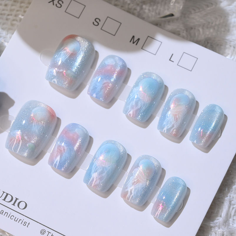 Nail Art Eye Cat - 10 Pcs Women Girls Dreamy Fish
