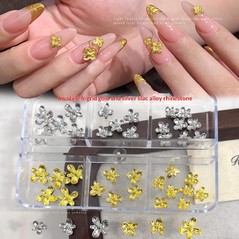 3D Alloy Nail Art Decorations  - đánh giá và giá Nail Art Lilac