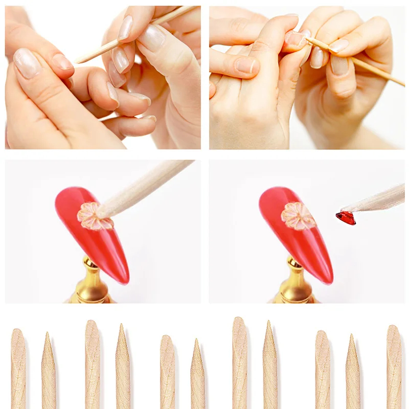 Nail Cuticle Pusher Orange Woo - đánh giá và giá Nail Art Orange