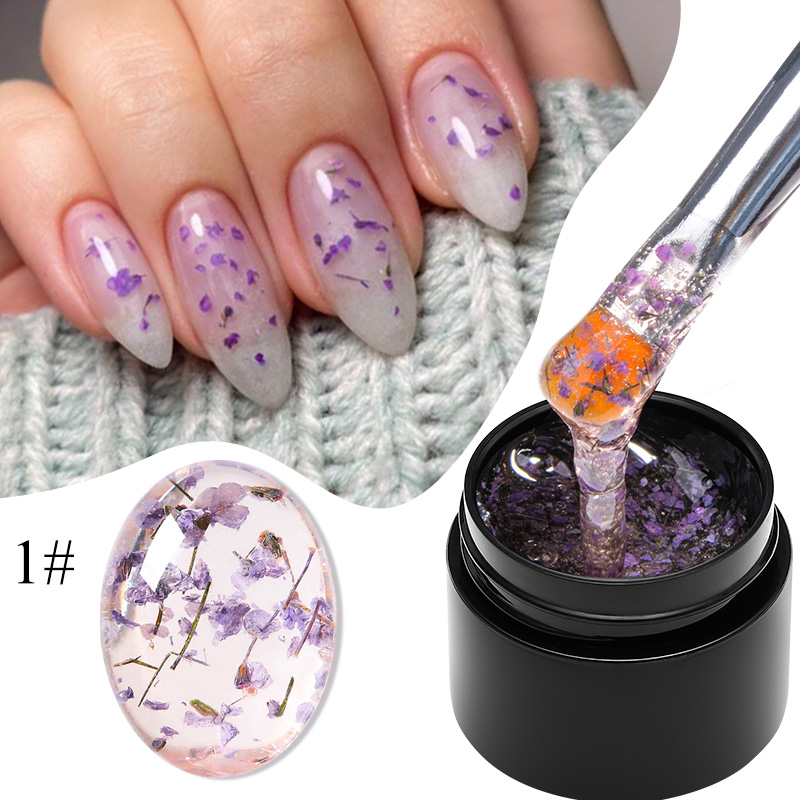 MEET ACROSS 5ml Pink Dried Flo - đánh giá và giá Nail Art Orange