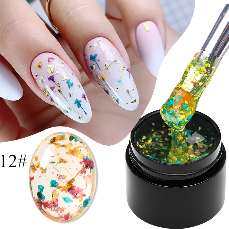 MEET ACROSS 5ml Pink Dried Flo - đánh giá và giá Nail Art Orange