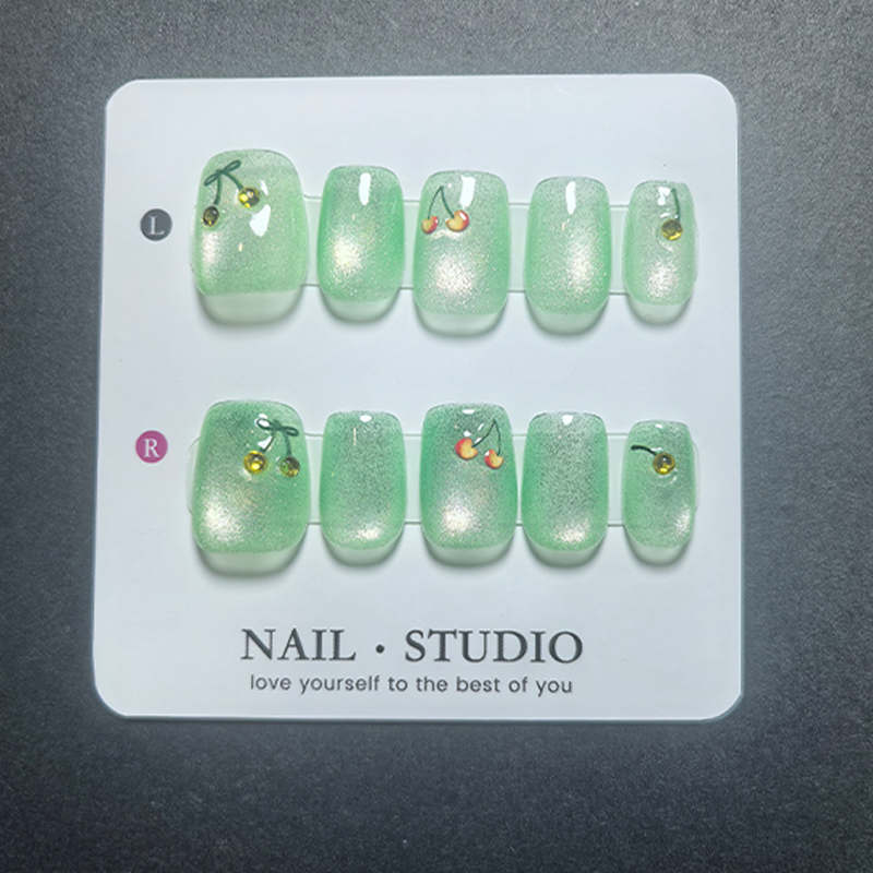 Cat Eye Press on Nails 10Pcs,  - đánh giá và giá Nail Art Eye Cat