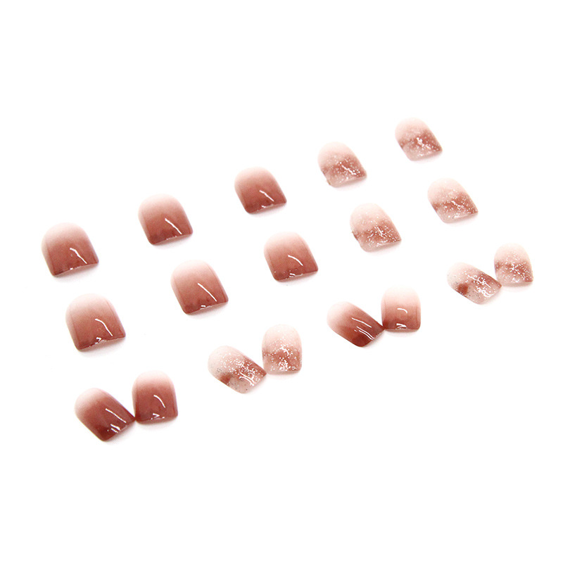 24pcs Bright Pink Gradient Col - đánh giá và giá Nail Art Wedding