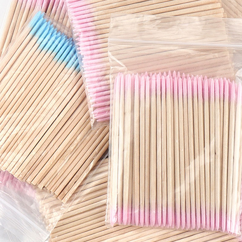 500-100pcs Pink Double Head Na - đánh giá và giá Nail Art Orange