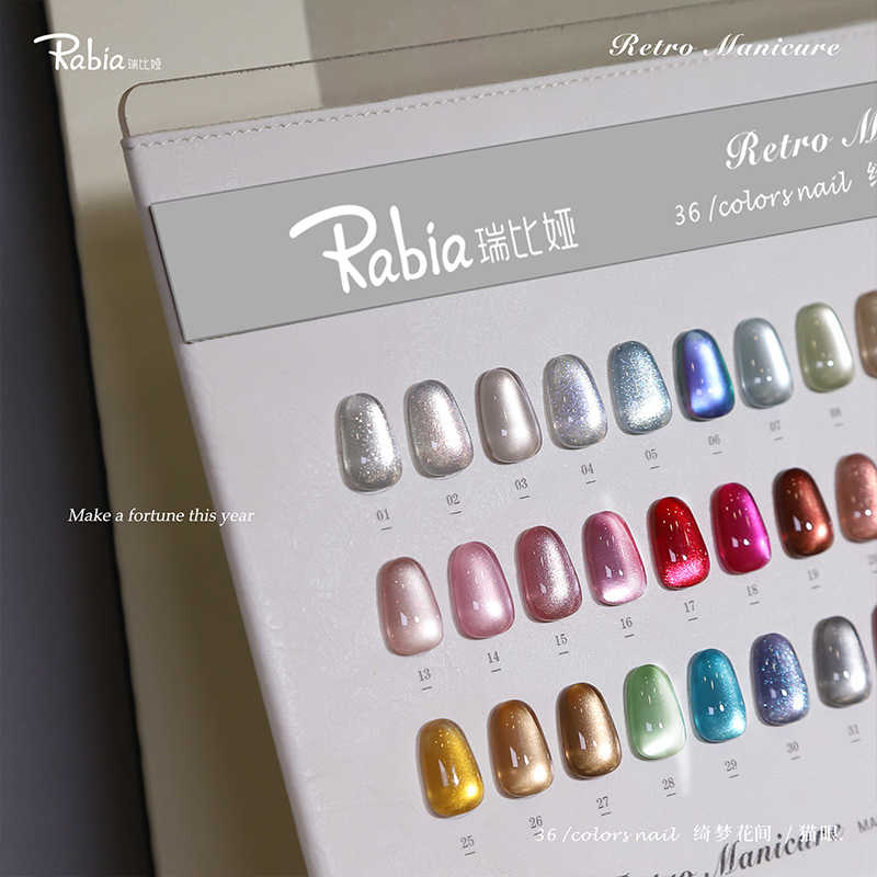 RABIA Moonlight Cat Eye 36 Col - đánh giá và giá Nail Art Eye Cat