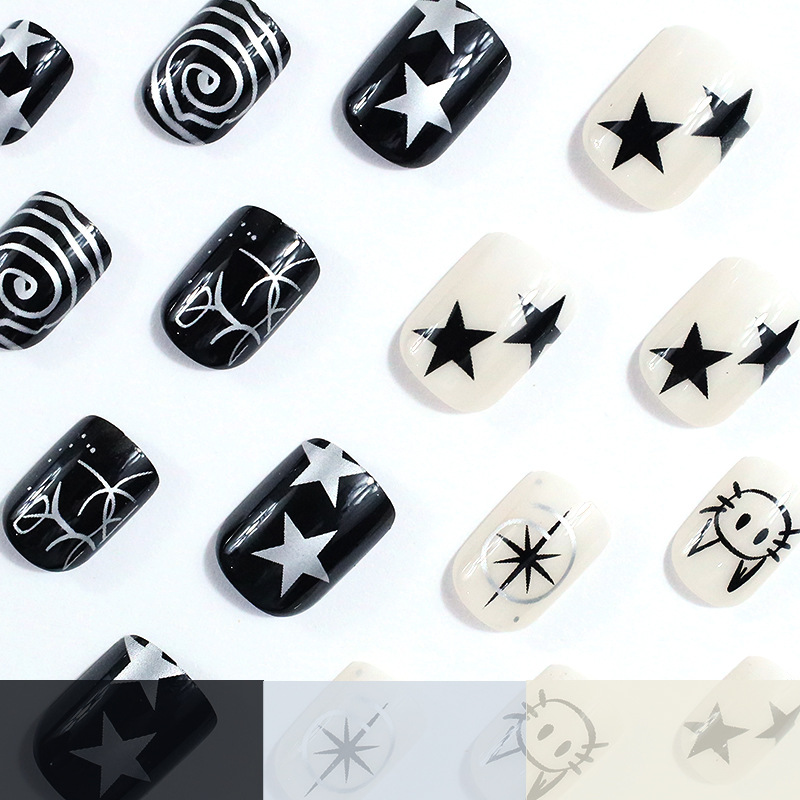 24 PCS Nail Art Sweet Cool Spi - đánh giá và giá Nail Art Wedding