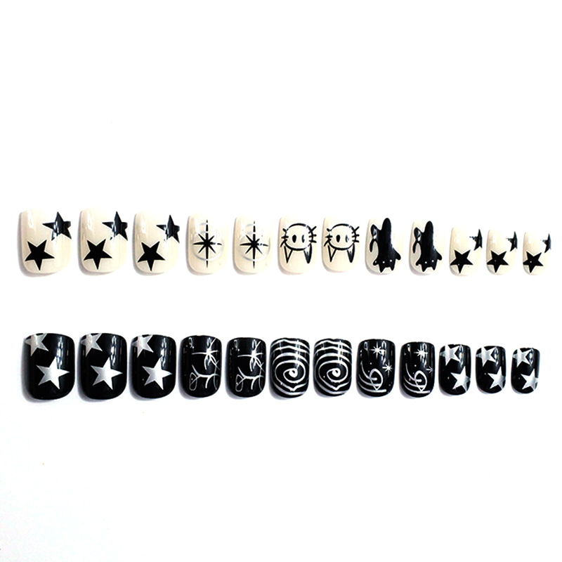 24 PCS Nail Art Sweet Cool Spi - đánh giá và giá Nail Art Wedding