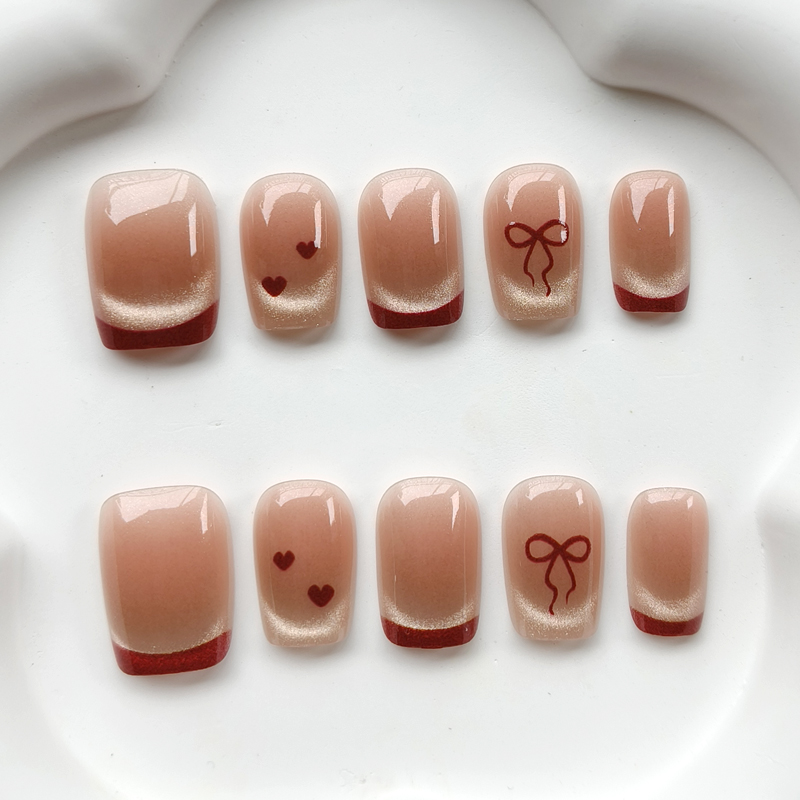10Pcs French Style Cute Sweeth - đánh giá và giá Nail Art Eye Cat